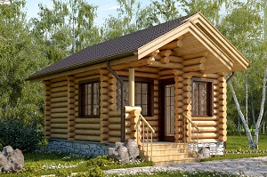 Баня из деревянного бруса