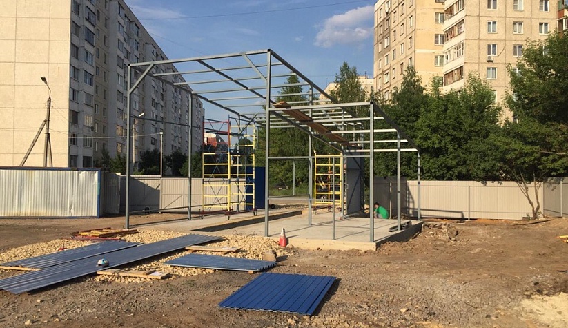 Строительство автосервиса