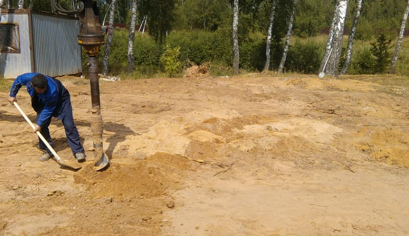 Строительство двухэтажного дома с бассейном и гаражом, 2020 год