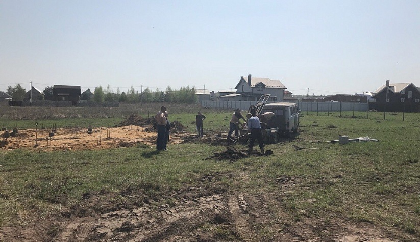 Строительство одноэтажного жилого дома