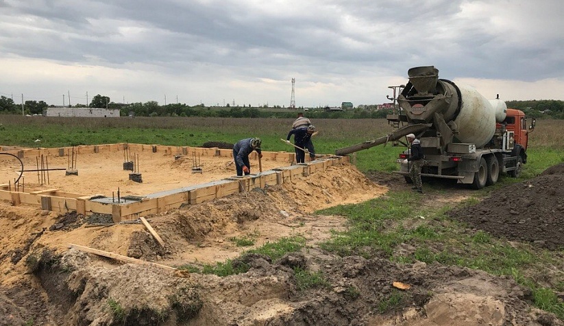 Строительство одноэтажного жилого дома