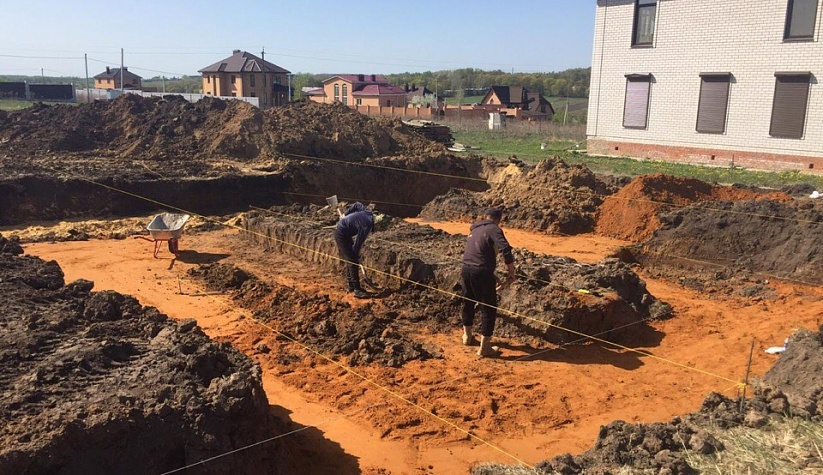 Строительство двухэтажного коттеджа с гаражом 450м2