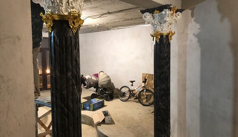 Устройство колонн в частном доме